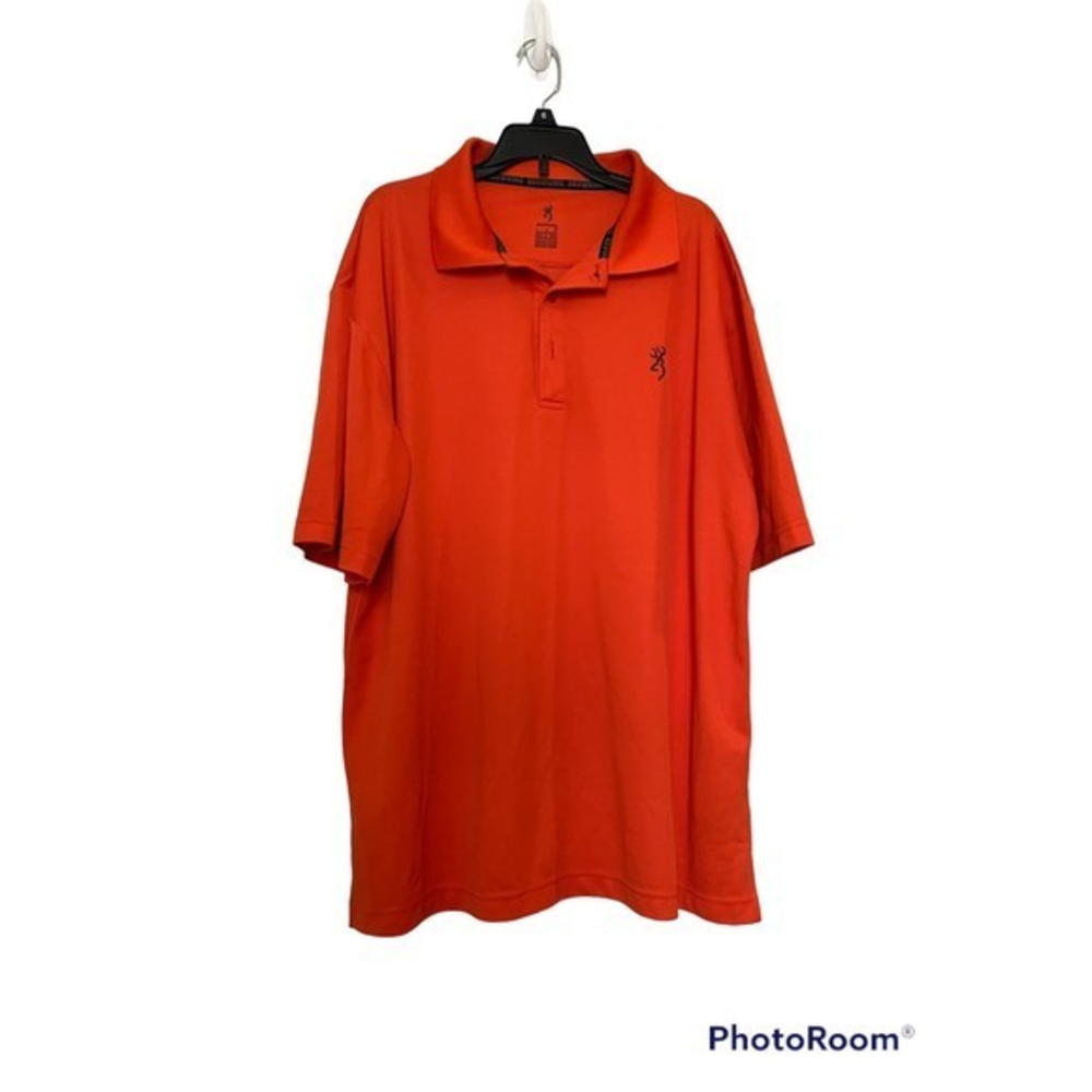 Browning polo shirt‎ orange size L